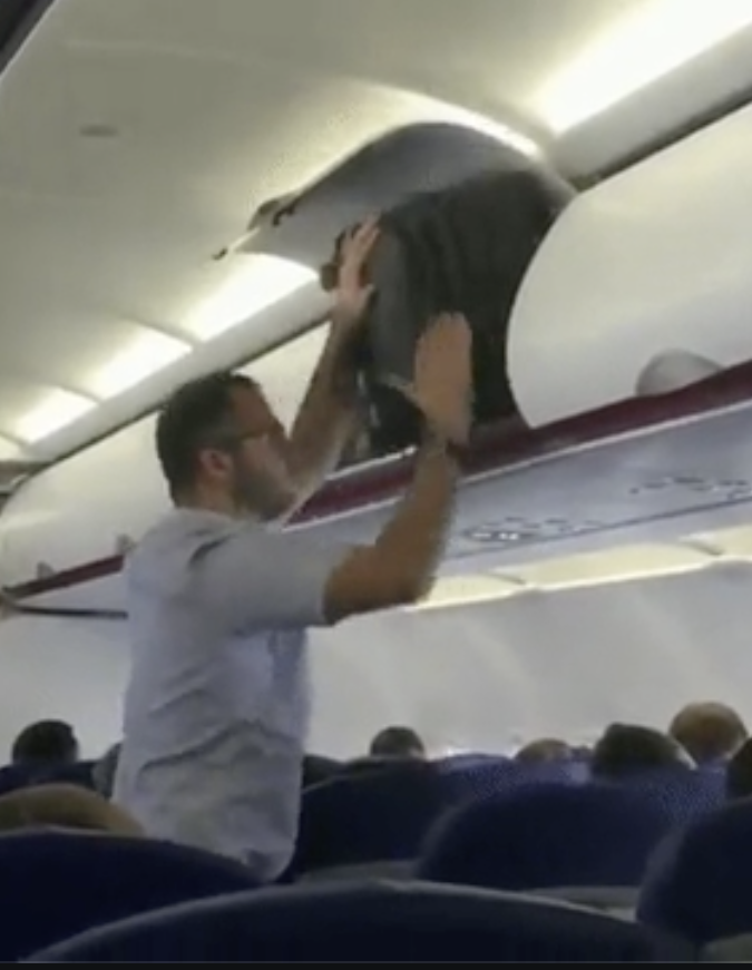 If you have to wrestle it, it's not a carry-on.